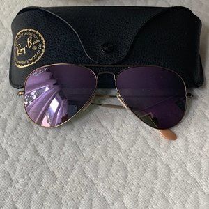 Lilac P Ray-Ban Aviators